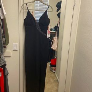 Black gown!
